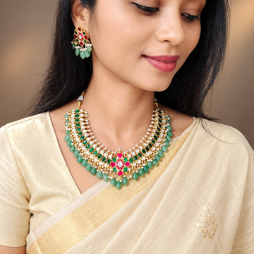 Jadau Kundan Bridal Traditional Jewellery