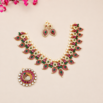 2 in 1 traditional Kemp Necklace Set