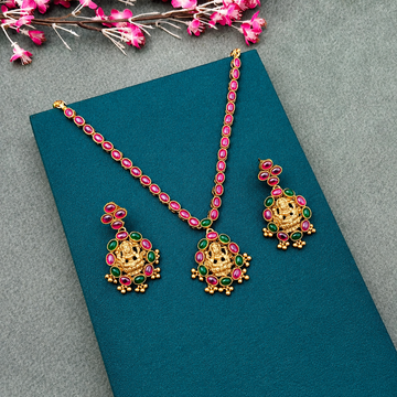 2 in 1 Lakshmi Kemp Necklace Set