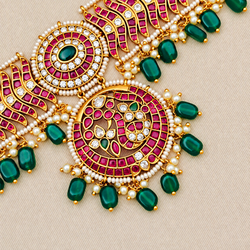 Ruby Kemp Choker Necklace Set