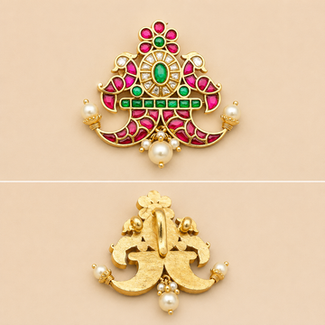 Jadau kundan Pendant - Design 18