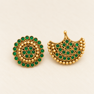 Temple Gold Finish Jada Billai Set