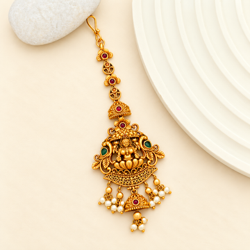 Antique gold Lakshmi Tikka