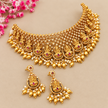 Temple style Bridal Choker Set
