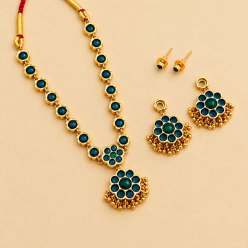 Reversible Gold Look Kemp Attgai - BLUE / GREEN