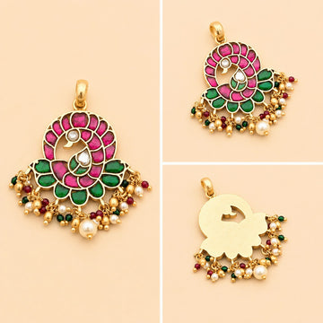 Jadau kundan Pendant - Design 15