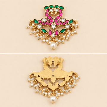 Jadau kundan Pendant - Design 17