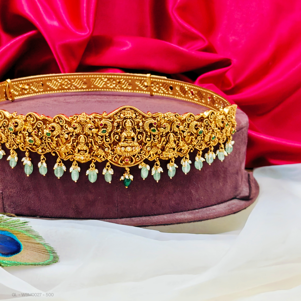 Teens hip belt [10 - 26 yrs] Temple nakshi design