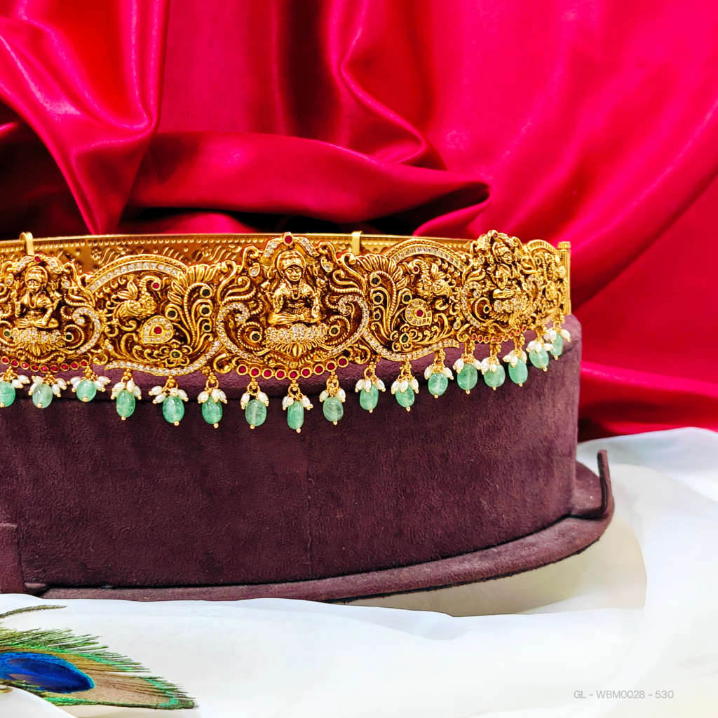 Teens hip belt [10 - 26 yrs] - Lakshmi design-pearl