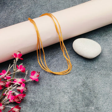 Plain Chain - Close netted pattern