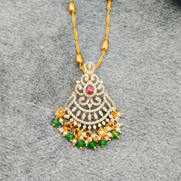 American diamond Elegant Locket set