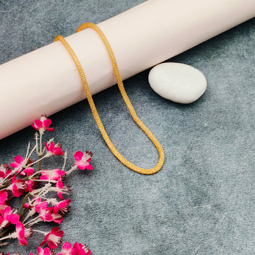 Gold finish chain - Inner beads