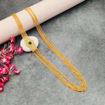 Layer Pendant Long Chain