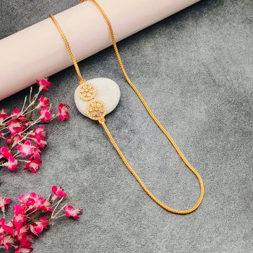 Micro Gold Plated-Mogappu Chain
