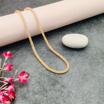 Plain Chain - Netted Hollow pattern