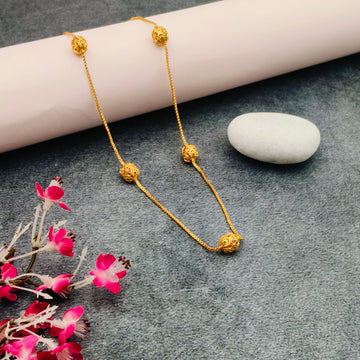 Gold finish - Ball chain