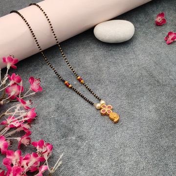 Mangalsutra - Black Bead Necklace