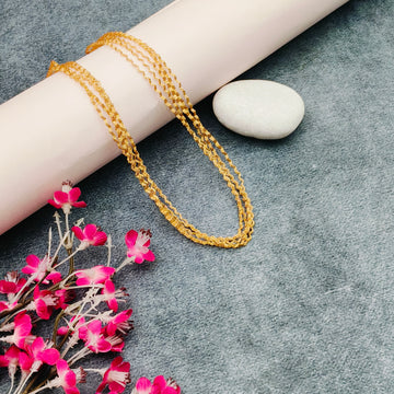 Plain Chain - Wrinkled multi line