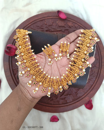Lakshmi Ensemble Guttapusalu Necklace GL-SHO0077-268